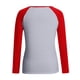 thumbnail image 5 of Camiseta suelta estampada a la moda para mujer, blusa de manga larga, cuello redondo, camisetas informales Pompotops  FGAJ8298, 5 of 5