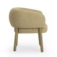 thumbnail image 6 of Foxy Honey Textured Fabric Accent Chair, 6 of 8
