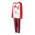 thumbnail image 3 of Meihuid Christmas Family Matching Plaid Flannel Pajamas, 3 of 9