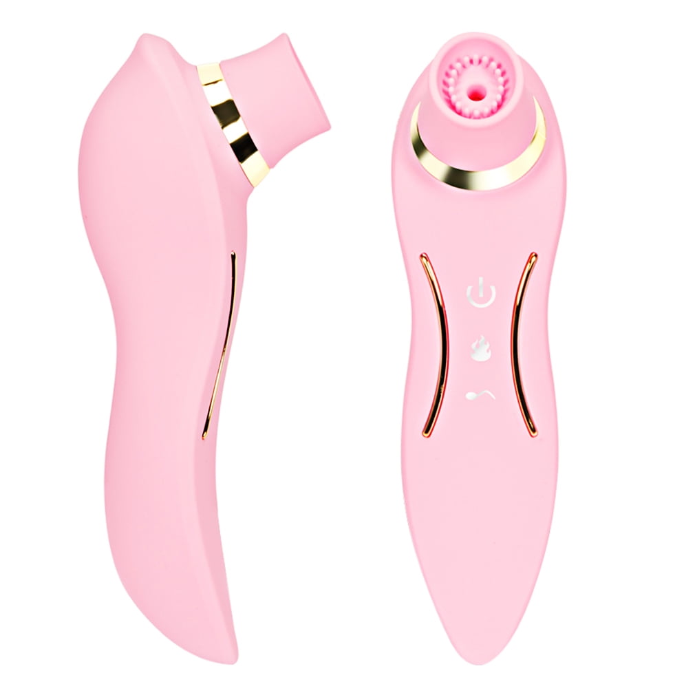 NBSexToy Sucking Vibrators And Adult Sex Toys 12 Frequency Suction 24 Vibration Modes With Heating Function Sexual Pleasure Tools For Women Pink Sex Toys For Couples pic