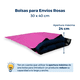 thumbnail image 3 of Bolsas Para Envío Premium Para Paquetes 30x40 100pz Rosa, 3 of 4