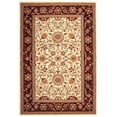 thumbnail image 3 of Safavieh Lyndhurst Victoria Floral Area Rug, Ivory/Red, 6' x 9', 3 of 9