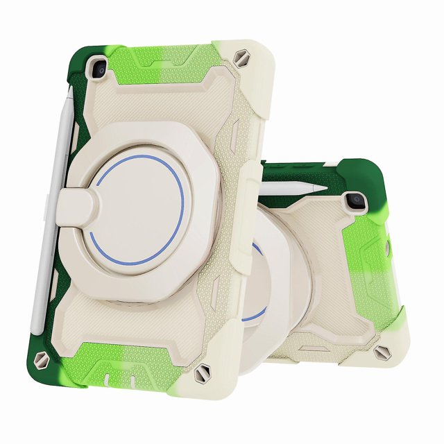 Elegante funda protectora para Samsung Tab A 8.0 T290 T295: colores vibrantes, soporte giratorio y práctico compartimento para bolígrafo. Alta calidad, resistente a arañazos y antideslizante.