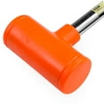 thumbnail image 3 of Stark Dead Blow Hammer 12-LBS Mallet with Non-Slip Handle Rubber Hammer Shot Shock Absorbing, Orange, 3 of 3