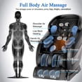 thumbnail image 6 of UGears Full Body Massage Chair Zero Gravity Shiatsu SL Track  Heat Black, 6 of 8