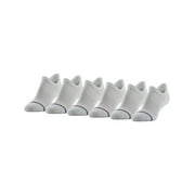 MediPeds Women's Half Cushion No Show Socks, 6 Pairs
