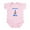 Petal Pink, variant on CafePress - 1 Year Old Birthday Boy Infant Bodysuit - Baby Light Bodysuit, Size Newborn - 24 Months