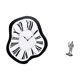 thumbnail image 5 of Reloj de pared acrílico con forma de figura de caballero derretido, escultura única y creativa. Adorno para escritorio, tienda, entrada, estantería, o, 5 of 8