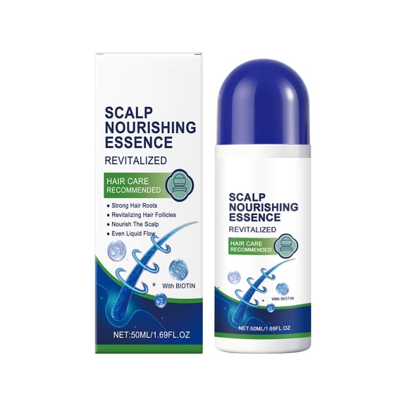 Scalp Nourishing Roller for Strengthening Hair and Reducing Shedding – Hydrates All Hair Types, Promotes Healthier Scalp and Follicles, 50ml