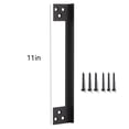 thumbnail image 1 of Door Latch Guard Plate Outswing Door Security Protector L-Shaped Door Latch, 1 of 9