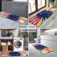thumbnail image 2 of Colorful Paint Burst Pattern Kitchen Rug Mat,Kitchen Runner Rugs Non Skid Washable,Decorative Kitchen Floor Mats for Kitchen,Sink,Laundry,17"X47", 2 of 5