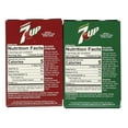 thumbnail image 2 of 7UP Singles To Go Powdered Drink Mix, Lemon Lime and Cherry Flavored Water Enhancer Zero Sugar, Low-Calorie Fruity and Delicious Water Beverages -2 Boxes, 6 Sticks per Box, 12 Total Servings, 2 of 4
