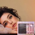 thumbnail image 4 of DHARMONAL New DIY Segmented Large Capacity False Eyelashes Natural Soft Self Eyelashes Individuals Eyelashes Pack Different 20mm Lashes Pack Strips That Look like Extensions Heart Eyelashes, 4 of 9
