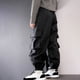 thumbnail image 5 of Odeerbi 5-16 Años Niños Cargo Pantalones Deportivos Jogger Pantalones Primavera Color Sólido Pantalones de Trabajo Sueltos Con Múltiples Bolsillos, 5 of 5