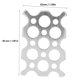 thumbnail image 4 of Juego de placas de aluminio con orificios de 2 x 3 (2 piezas): aleación 7005, orificios de 8,1 mm y 3,8 mm para configuraciones compatibles con TETRIX PRIME, 4 of 8