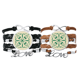 thumbnail image 1 of Talavera estilo decorativo de patrón verde Pulsera pareja de cuerdas de cuero Unbranded M, 1 of 3