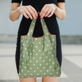 thumbnail image 4 of WORGEOUS Foldable Reusable Shopping Bag Tote Bag Heavy Duty Grocery Bag with Handles Large Capacity Shopping Bag for Daily Use Travel Collapsible Shopping Bag, 4 of 8