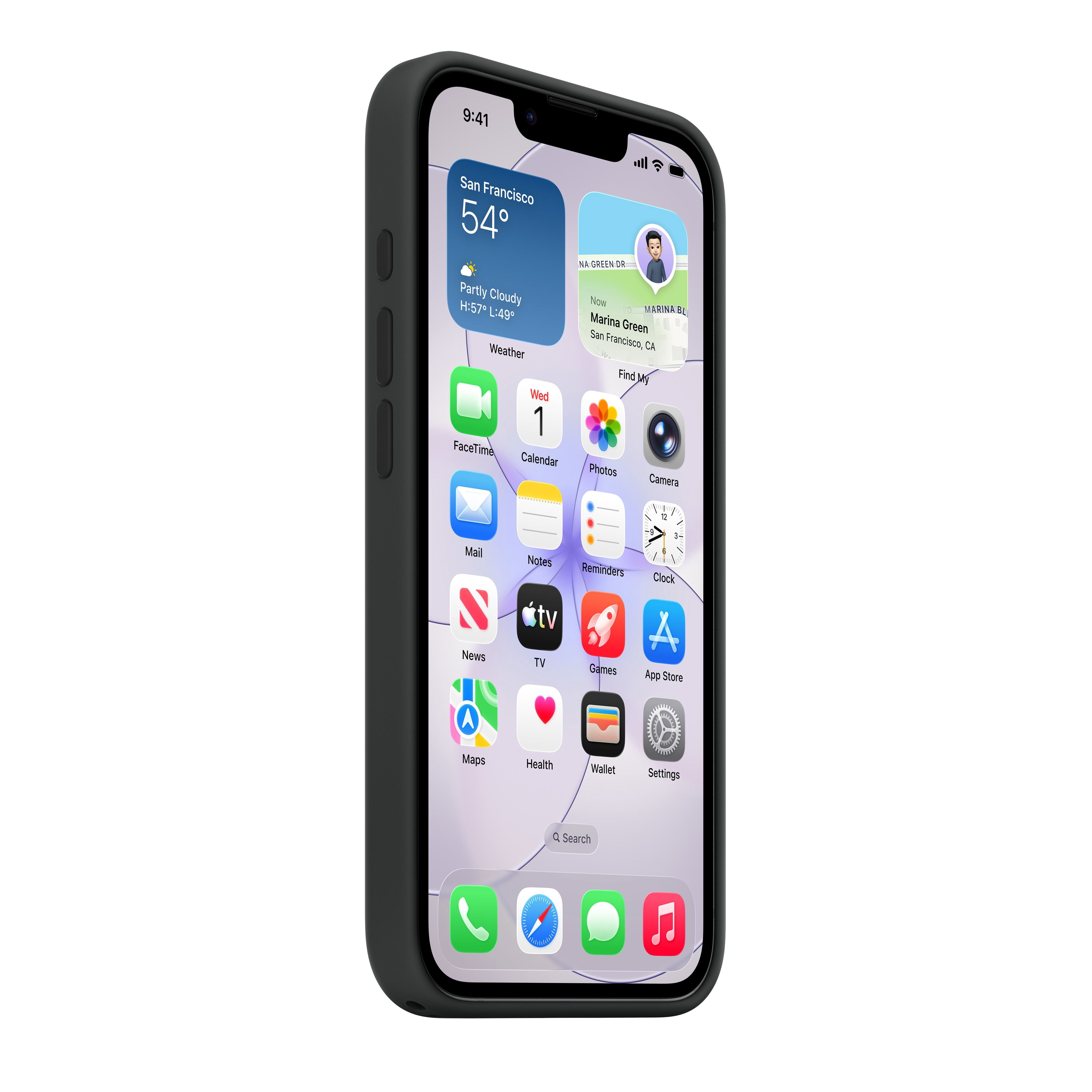 Apple iPhone 17e Silicone Case with MagSafe – Black