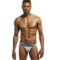 thumbnail image 4 of JOCKMAIL 3PCS/Pack Men Cotton Briefs Men's Underwear Breathable Briefs Low Rise Men Underwear, 4 of 7