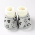 thumbnail image 2 of Generic Boys Sneakers Warming Cotton Shoes for Baby Girls Boy Warm Soft Booties Comfortable Toddler Breathable Walking Shoe for Toddlers/Little Kid/Big Kid ﻿(12-18 Months,Gray), 2 of 4