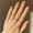 Cute Orange, variant on Fofosbeauty 24 pcs Almond Nails Designs 2022, Medium Press on Nails French Tip Nails, French Light Purple