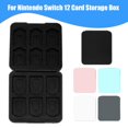 thumbnail image 2 of Game Card Case 12 Slot Storage Holder For Switch Travel Carry Cover Box Hot L2, 2 of 6