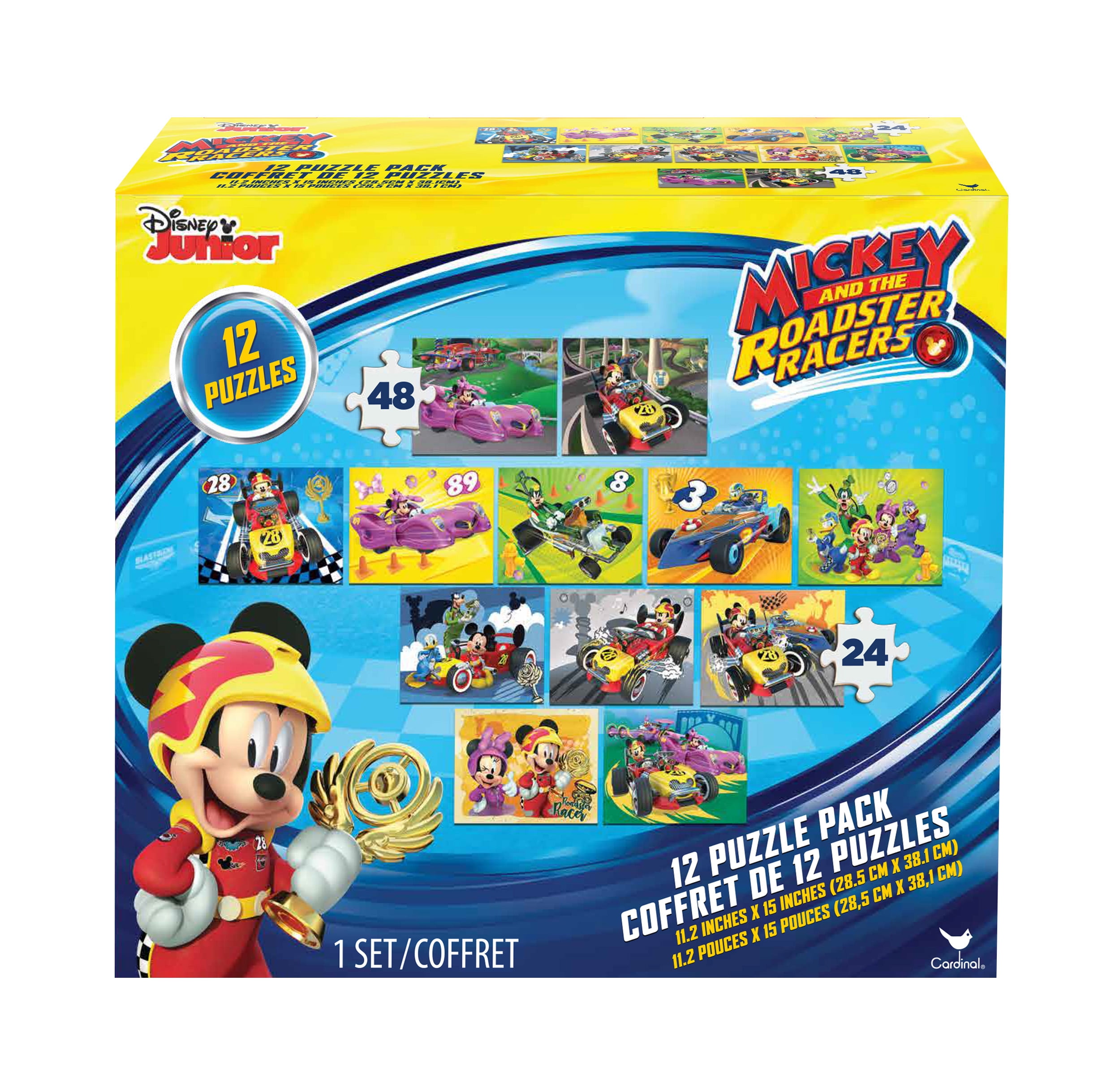 Disney Mickey Mouse And The Roadster Racers Jigsaw Puzzle 24 Pc Trophy 