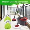 thumbnail image 7 of 5-Pack Replacement Heads Compatible with O-Cedar EasyWring System, 2 Mop Heads 1 Scrub Brush and 2 Chenille Dusters Only Fits Triangle Spin Mops, 7 of 7