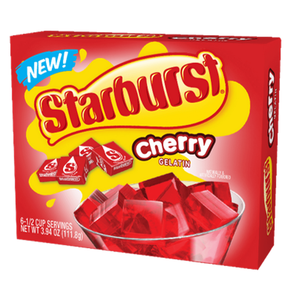 starburst candy gelatin
