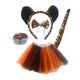 thumbnail image 2 of Disfraz de tigre de Halloween, diadema decorativa para Cosplay, diadema con orejas para espectáculos escénicos oreja negra con vestido jinwen Traje de tigre, 2 of 8