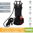 thumbnail image 2 of Bomba Sumergible Para Agua Sucia 1 Hp WQD10 Igoto WQD16, 2 of 4