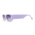 thumbnail image 3 of Child Size Girls Mod Rectangle Cat Eye Fashion Plastic Sunglasses Lavender - Smoke, 3 of 4