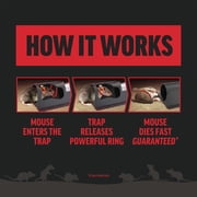 Amdro Quick Kill Mouse Trap, 1 Reusable Trap 1.67 x 5 x 8.5