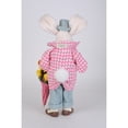 thumbnail image 2 of Karen Didion Floral Umbrella Bunny Figurine, 20 inches, 2 of 2