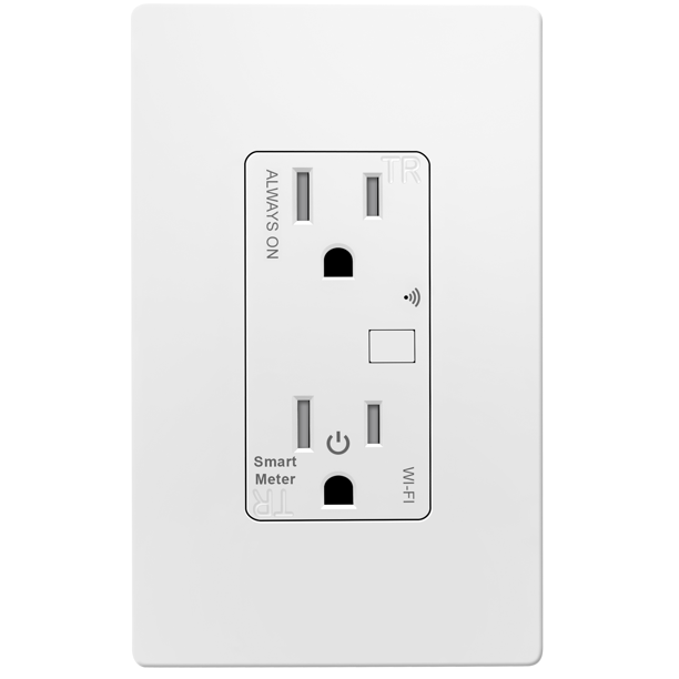 TOPGREENER Smart WiFi Outlet with Energy Monitoring, TamperResistant