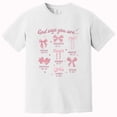 thumbnail image 3 of Unisex T-Shirt Faith Message "God Says You Are" Meaningful Gift Women's T-Shirt, 3 of 7