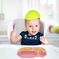 thumbnail image 2 of Miangastore Unbreakable Divided Plate Dinner Plate Food Serving Plate Compartment Dish, 2 of 8