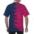 thumbnail image 3 of Styesk T-Shirts pour Homme Imprimés Décontractés Élastiques Sport à Manches Courtes à Col Rond Blouses, 3 of 3