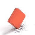 thumbnail image 3 of For Xiaomi Mix Flip 5G Case Skin Feel PC Phone Cover with Hinge Protection, 3 of 5