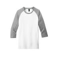 thumbnail image 3 of District Very Important Tee 3/4-Sleeve Raglan DT6210, 3 of 4