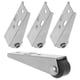 thumbnail image 3 of 4 piezas para puertas de garaje, rieles para puertas corredizas de armarios, rodillos para puertas de garaje, guías para puertas corredizas, poleas deslizantes, rodillos para puertas de armarios., 3 of 5