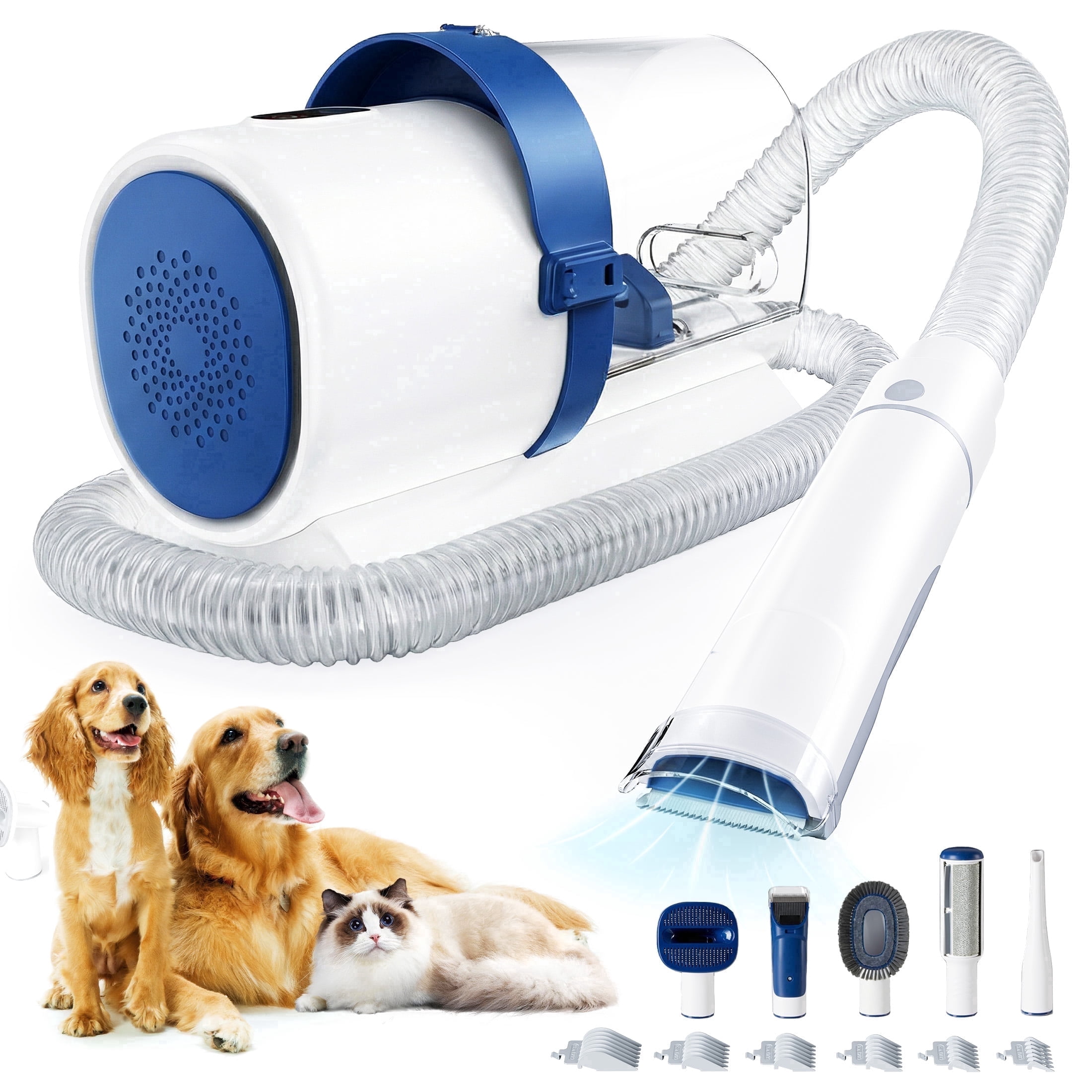 Neabot, Pet Grooming Kit, P1 Pro with Vacuum, Low Noise for Dogs