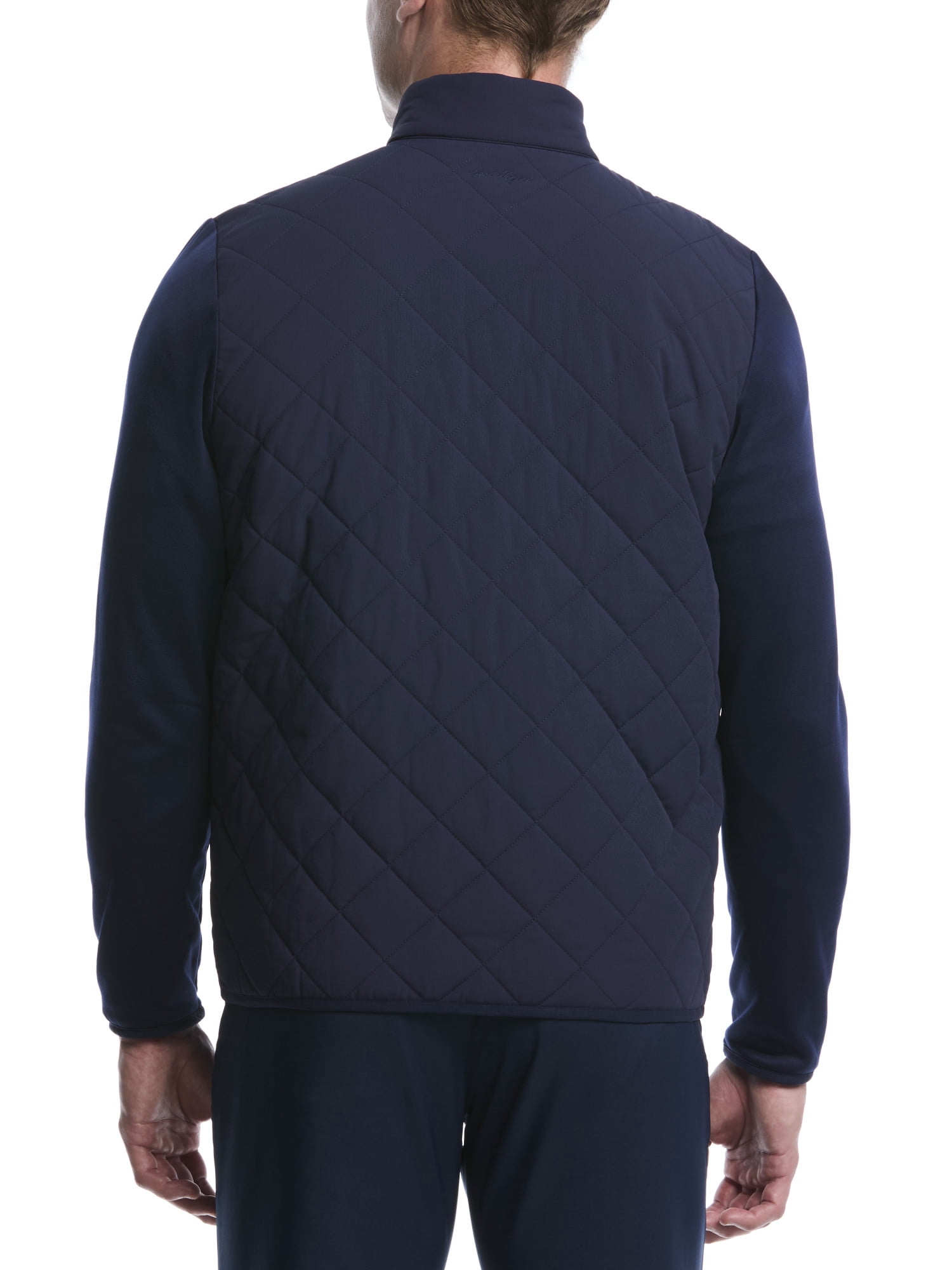 Ben Hogan Men's & Big Men's Performance Long Sleeve Full Zip Fiber-Fill Quilted Jacket, Sizes S-5XL
