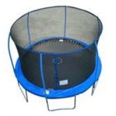 Net for 12ft Trampoline, use with 6 Poles and small Top Ring poles (Poles sold separately, Net &amp; Straps Only)
