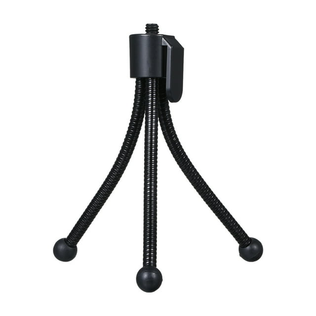 Labymos Mini Trépied de Bureau avec Trou de Vis de 1/4 Pouce Support de Bureau Pliable Portable Support de Caméra Caméra Web pour Diffusion en Continu en Direct Réunion en Ligne Enseignement Appels Vidéo