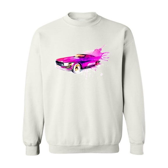 Car Art Sweatshirt Men -Image by Shutterstock, Male XX-Large
