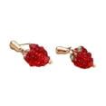 thumbnail image 3 of Pendientes de frambuesa Joyas creativas para aniversario Cumpleaños Día de San Valentín, 3 of 8