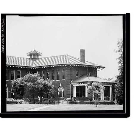 Historic Print, St. Elizabeths Hospital, J Building (No. 60), 2700 Martin Luther King Jr. Avenue, Southeast, Washington, District of Columbia, DC - 4, 16" x 20"