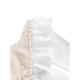 thumbnail image 4 of FAROOT Baby Girls 2Pcs Fall Outfits, Floral Lace Tutu Romper with Headband, 4 of 6