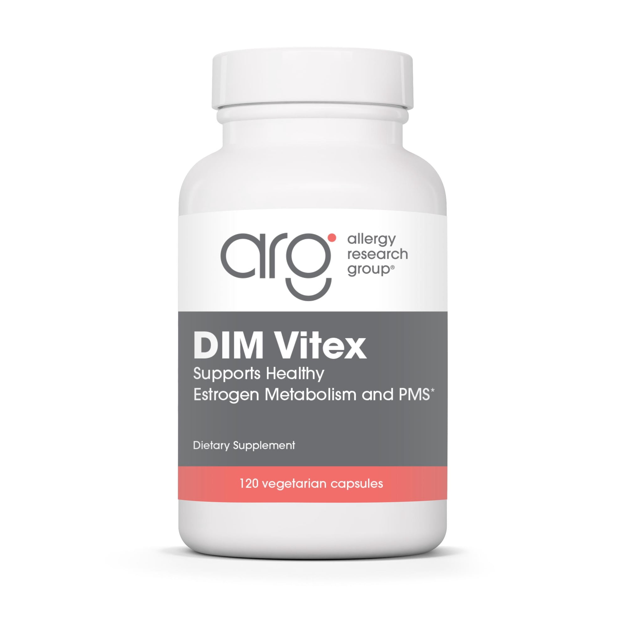 ARG DIM Vitex - Supports Estrogen Metabolism - DIM with NAC and Vitamin B & Magnesium - 60 Servings - 120 Capsules